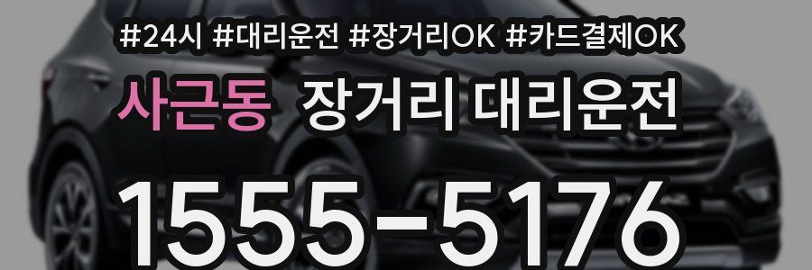 사근동 장거리 대리운전