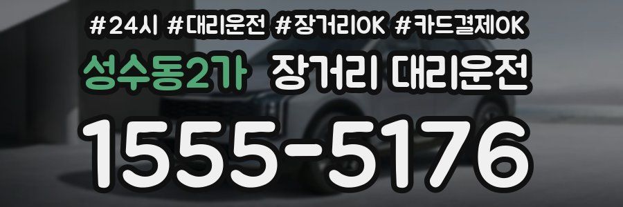 성수동2가 장거리 대리운전