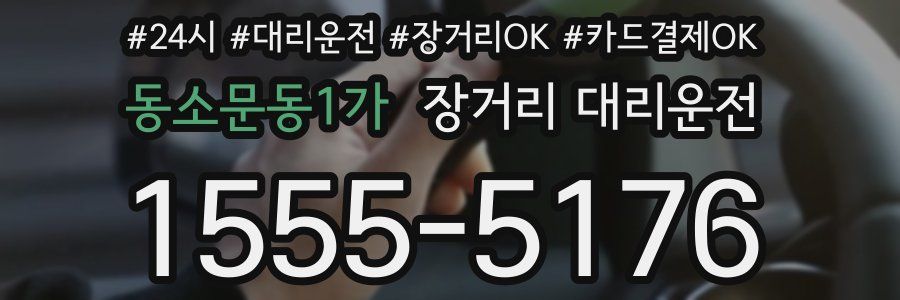 동소문동1가 장거리 대리운전