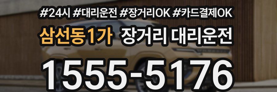 삼선동1가 장거리 대리운전