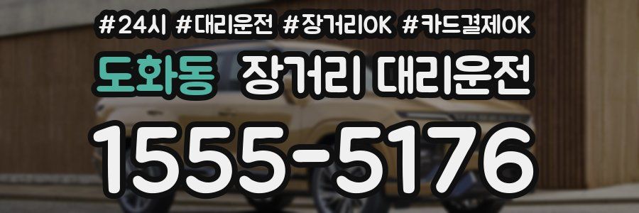 도화동 장거리 대리운전
