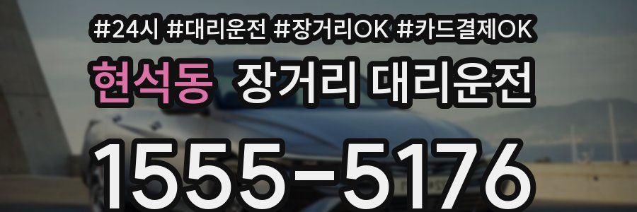 현석동 장거리 대리운전