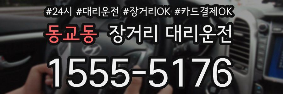 동교동 장거리 대리운전