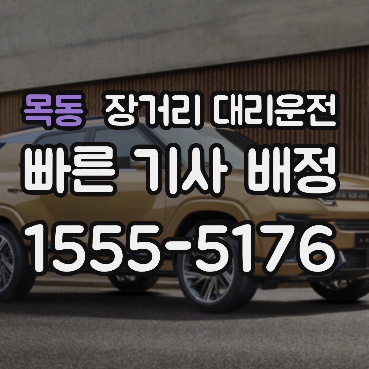 목동 장거리 대리운전