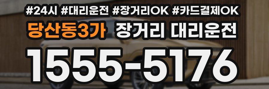 당산동3가 장거리 대리운전