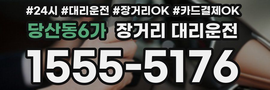 당산동6가 장거리 대리운전