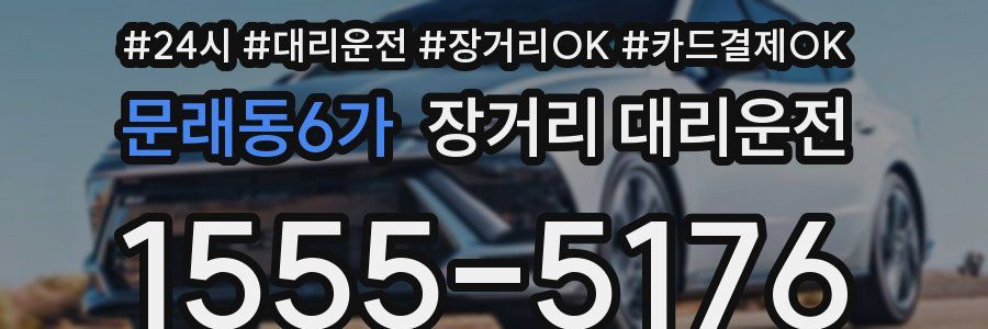 문래동6가 장거리 대리운전
