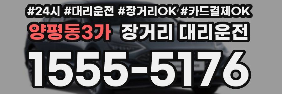 양평동3가 장거리 대리운전