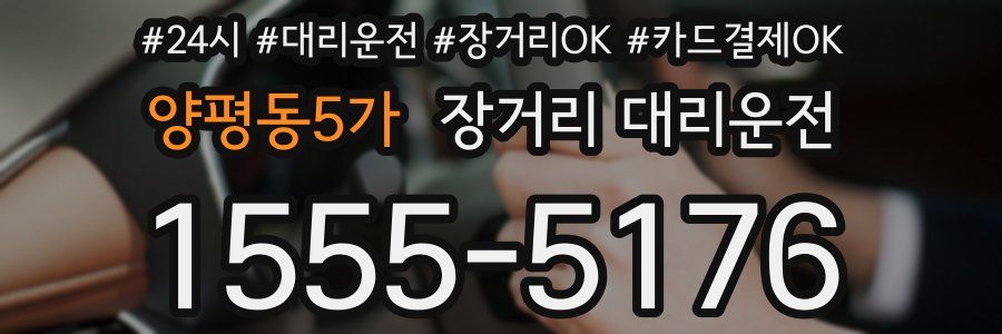 양평동5가 장거리 대리운전