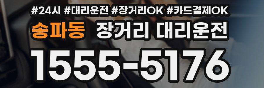 송파동 장거리 대리운전
