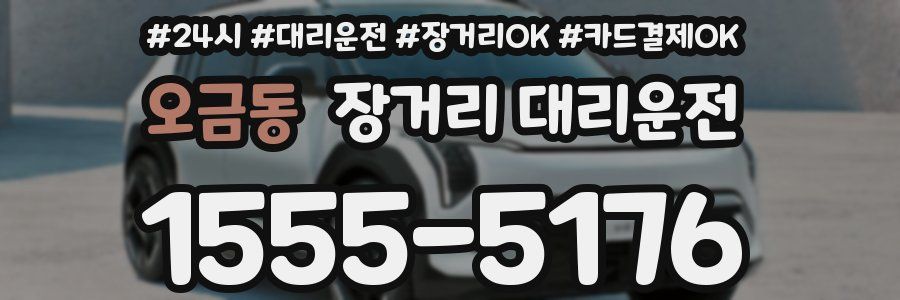 오금동 장거리 대리운전