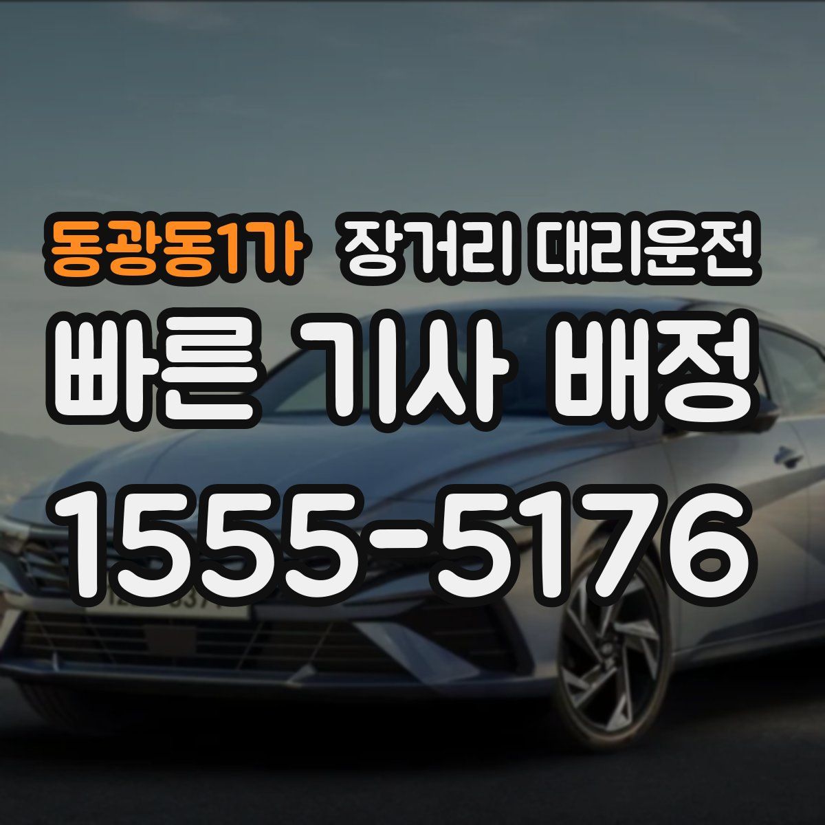 동광동1가 장거리 대리운전
