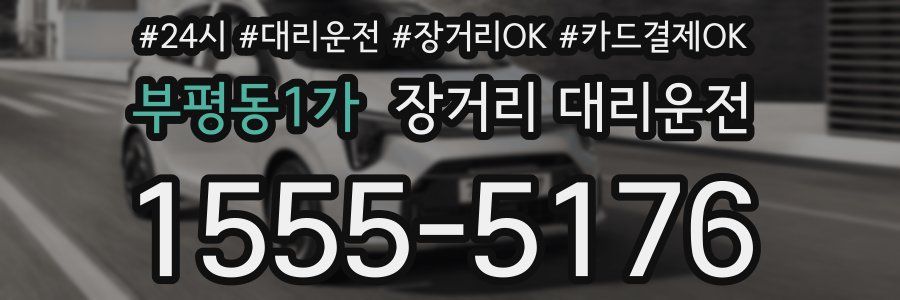 부평동1가 장거리 대리운전