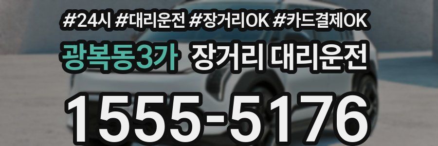 광복동3가 장거리 대리운전