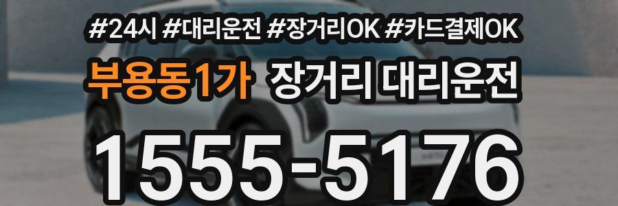 부용동1가 장거리 대리운전