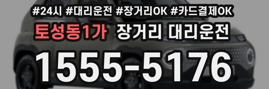 토성동1가 장거리 대리운전