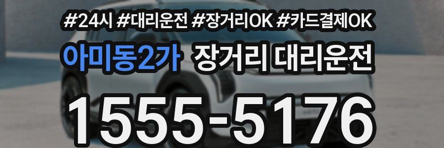 아미동2가 장거리 대리운전