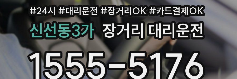 신선동3가 장거리 대리운전