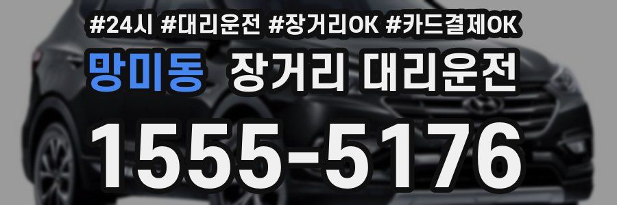 망미동 장거리 대리운전