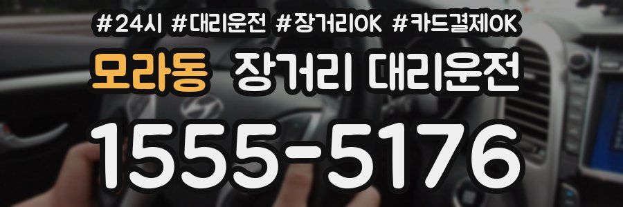 모라동 장거리 대리운전