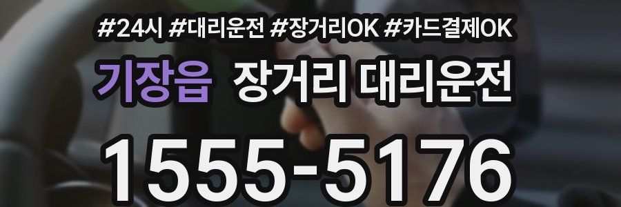 기장읍 장거리 대리운전