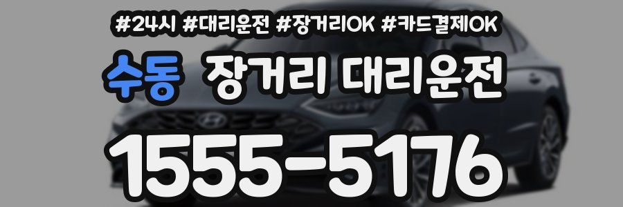수동 장거리 대리운전
