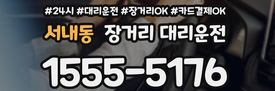 서내동 장거리 대리운전