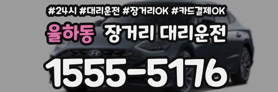 율하동 장거리 대리운전