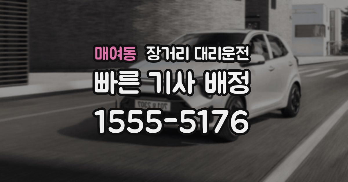 매여동 장거리 대리운전