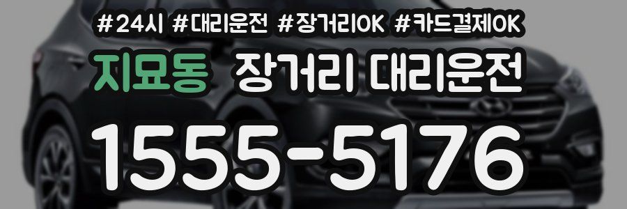지묘동 장거리 대리운전