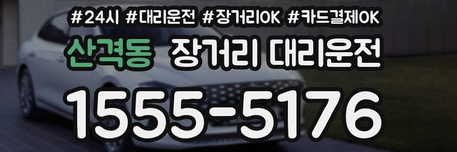 산격동 장거리 대리운전