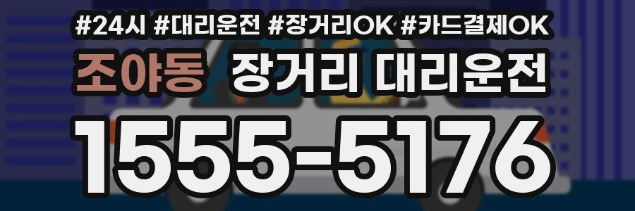 조야동 장거리 대리운전