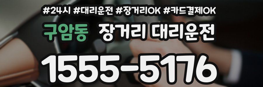 구암동 장거리 대리운전