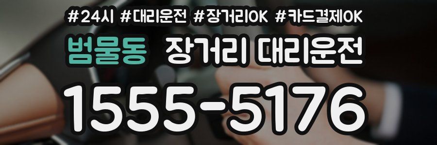 범물동 장거리 대리운전