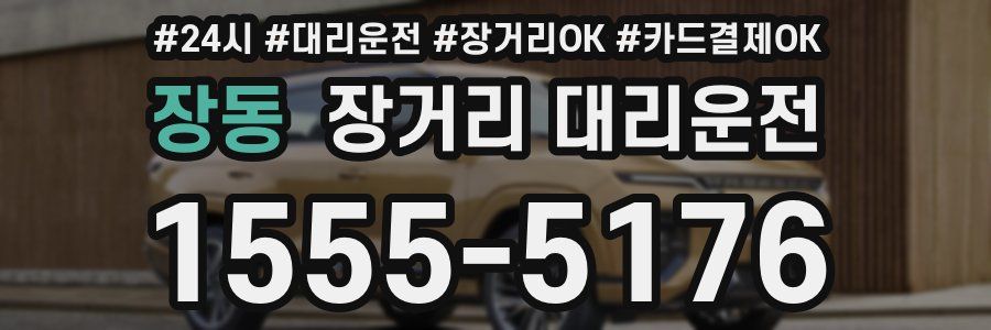 장동 장거리 대리운전