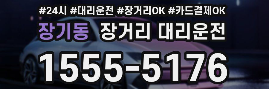 장기동 장거리 대리운전