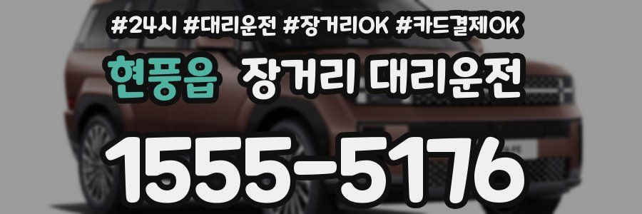 현풍읍 장거리 대리운전