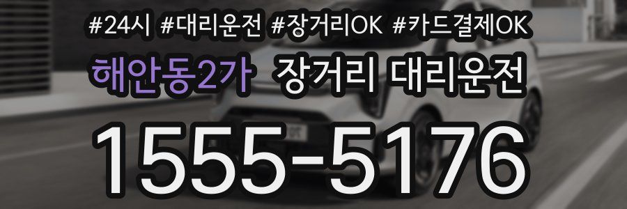 해안동2가 장거리 대리운전