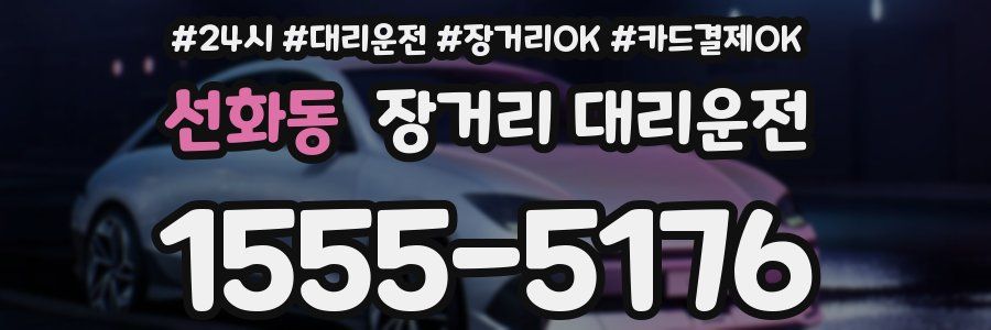 선화동 장거리 대리운전