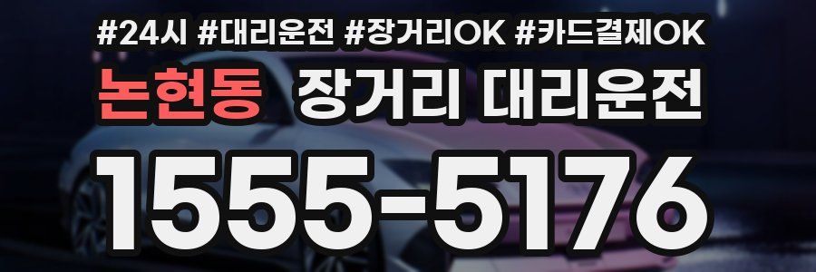 논현동 장거리 대리운전