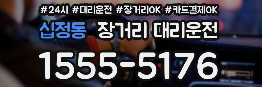 십정동 장거리 대리운전