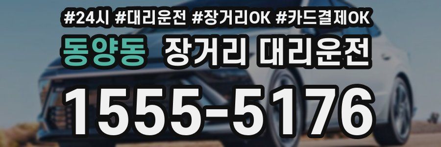 동양동 장거리 대리운전