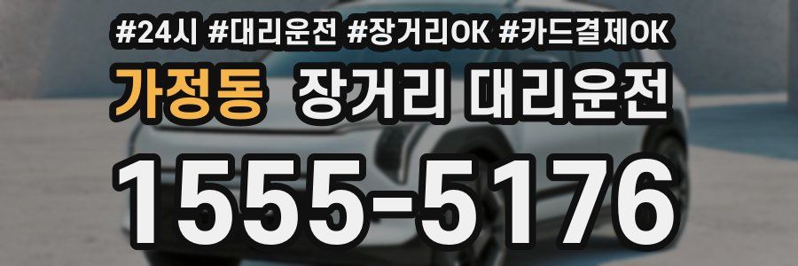 가정동 장거리 대리운전