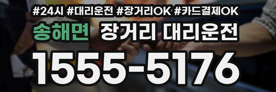 송해면 장거리 대리운전