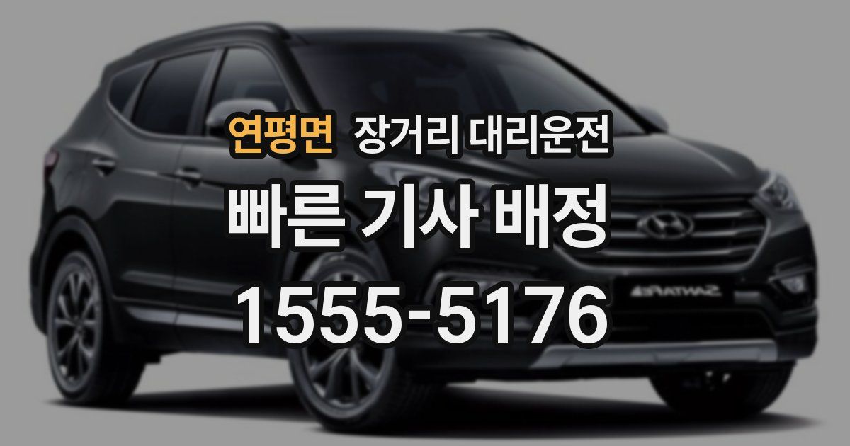 연평면 장거리 대리운전