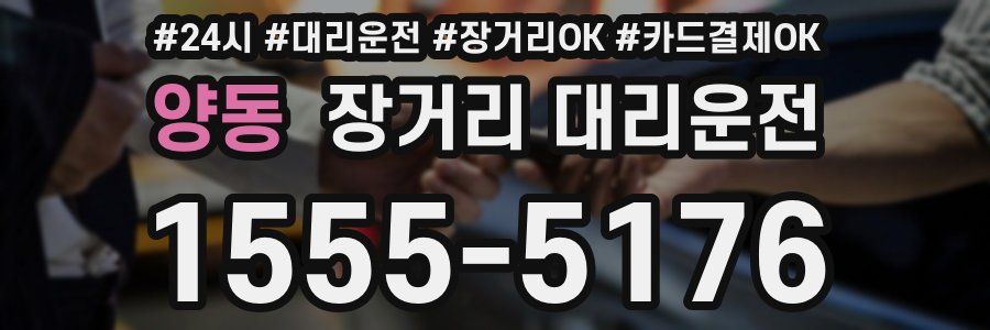 양동 장거리 대리운전