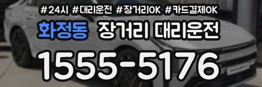 화정동 장거리 대리운전