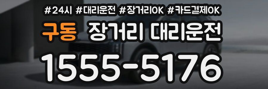 구동 장거리 대리운전