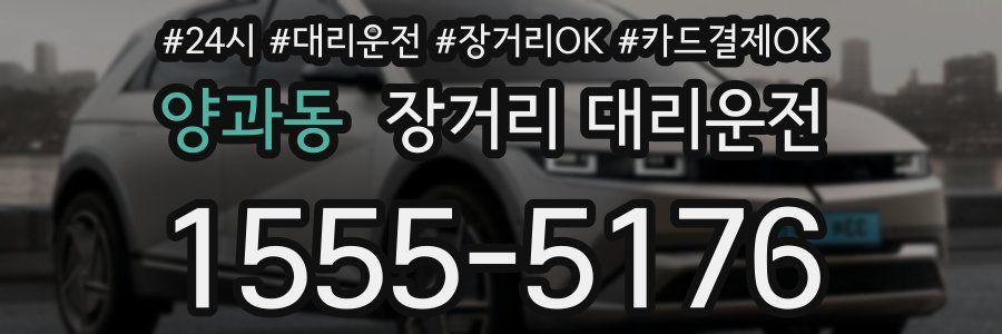 양과동 장거리 대리운전