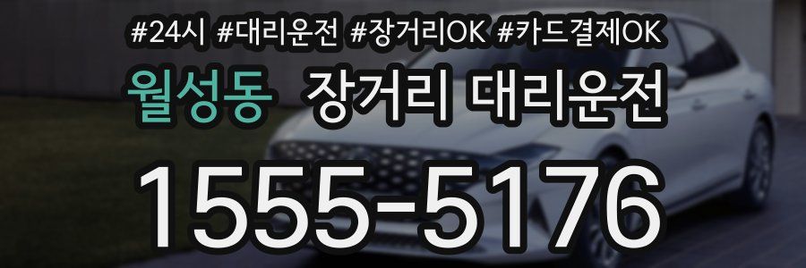 월성동 장거리 대리운전